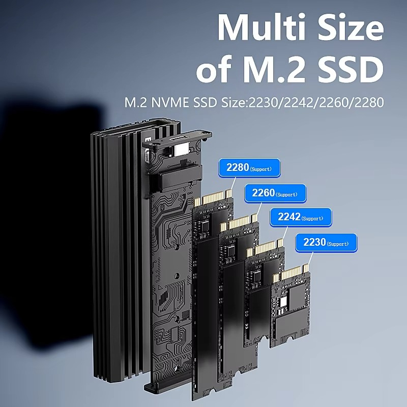 External Ssd - EE1 Aluminium M.2 NVME PCIe Externe