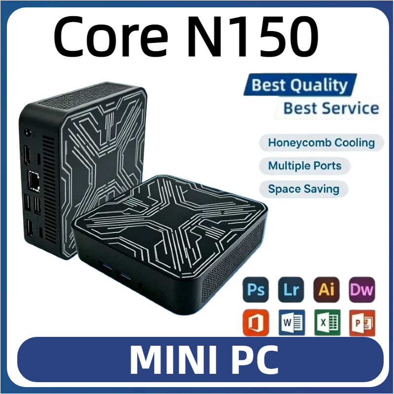 Ssd 1Tb - 2026 Nieuwe Mini PC Draagbare Intel