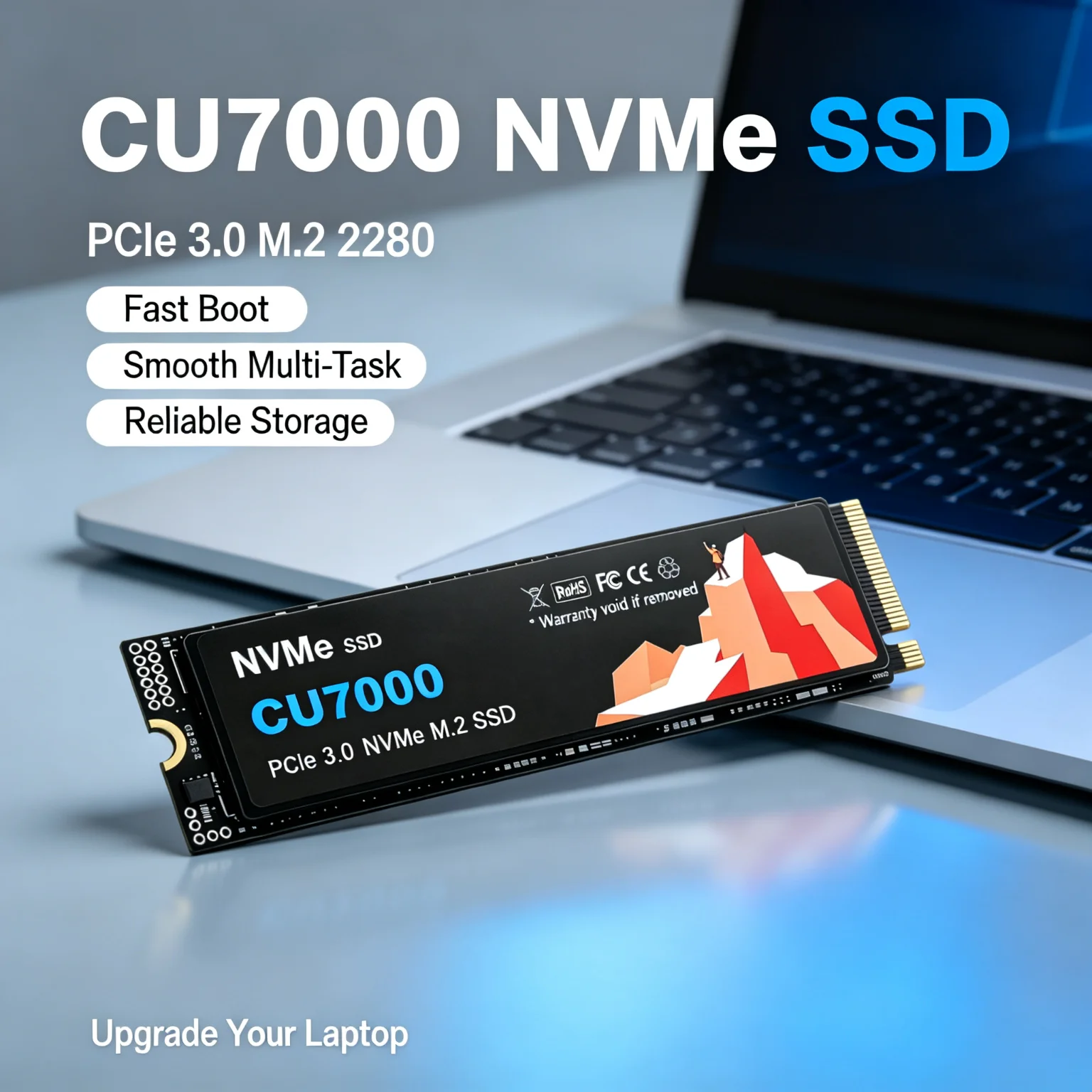 CU7000 SSD M.2 NVMe interne so - Ssd 500Gb recensie en prijs