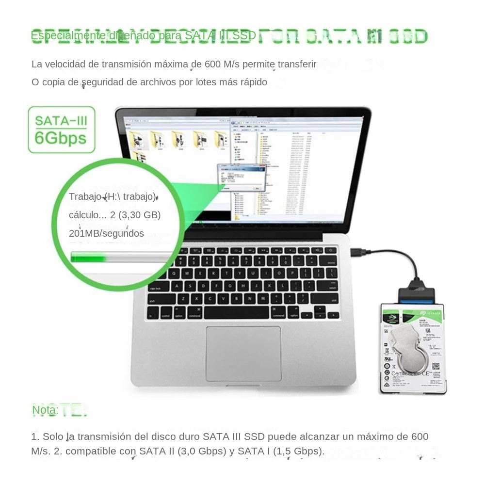 USB 3.0 SATA 3 Kabel SATA naar - External Ssd recensie en prijs